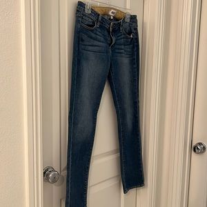 Paige Jimmy Jimmy skinny Boyfriend jeans, size 27, medium wash.